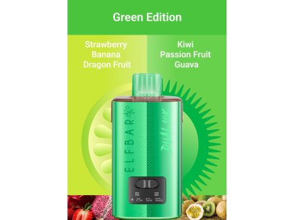 ELFBAR DUAL 10k - GREEN EDITION 20mg/ml