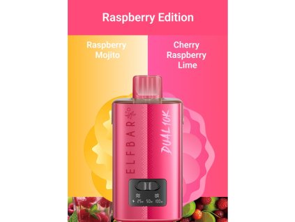 ELFBAR DUAL 10k - RASPBERRY EDITION 20mg/ml