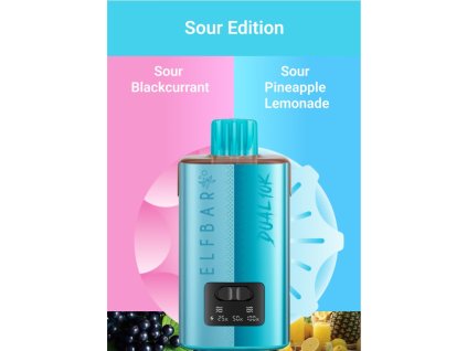 ELFBAR DUAL 10k - SOUR EDITION 20mg/ml