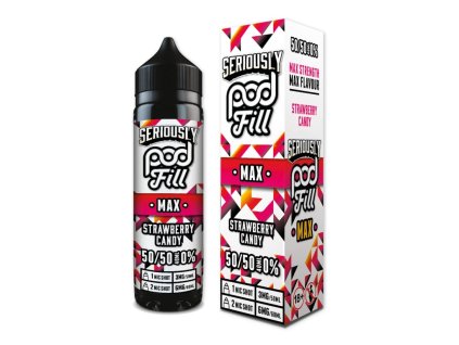 Doozy Seriously Pod Fill MAX - STRAWBERRY CANDY  (50/50)|40ml|0mg