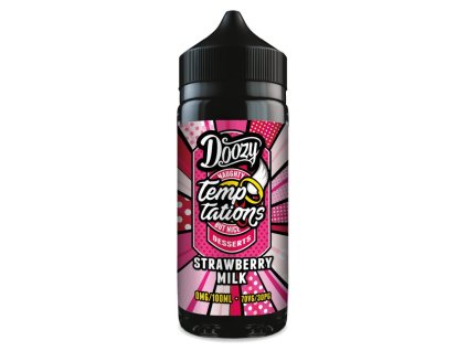 Doozy Temptations - Strawberry Milk (70/30)|100ml|0mg
