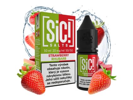 sic salts strawberry rhubarb
