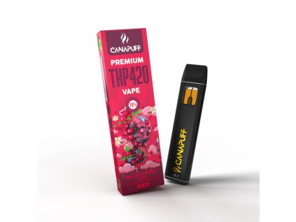 canapuff vape thp420 black cherry fizz