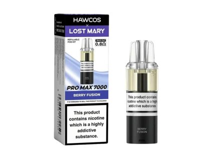 Berry Fusion Hawcos x Lost Mary Pro Max 7000 Prefilled Pods Refill Container