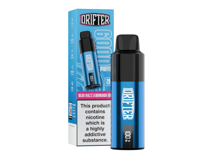 drifter bar 6000 blue razz lemonade ice