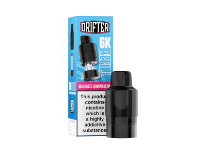 drifter bar pod 6000 blue razz lemonade