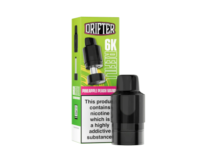 drifter bar pod 6000 pineapple peach mango