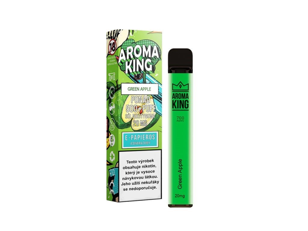 AROMA KING GREEN APPLE COSMIC - Nicopods.cz