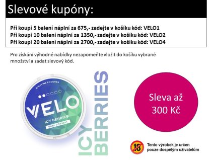 Velo Nano (CZ) WHT Front Berry Frost 6mg preview