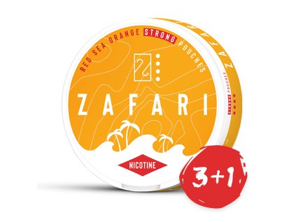 zafari red sea orange slim extra strong all white portion bez pozadi 3+1 NP