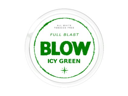 blow icy green