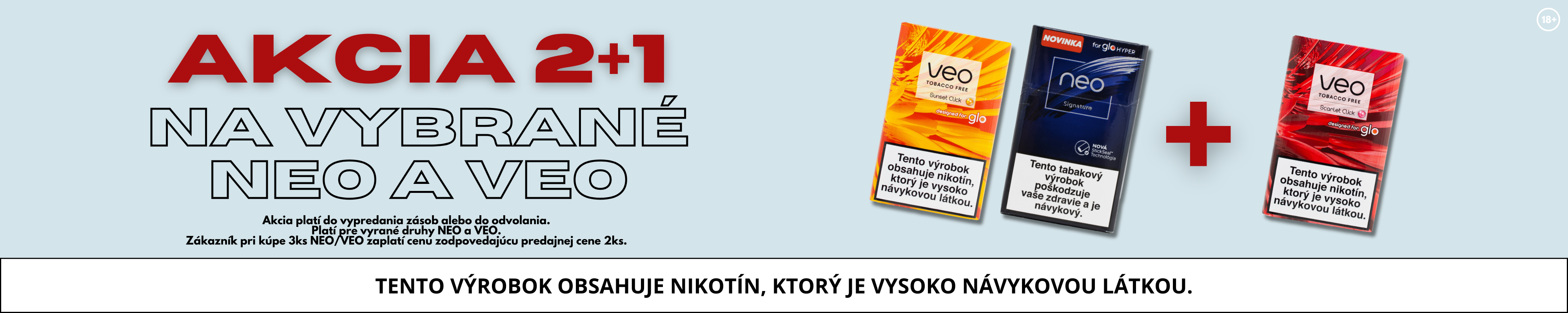 Akcia NEO/VEO 2+1 desktop