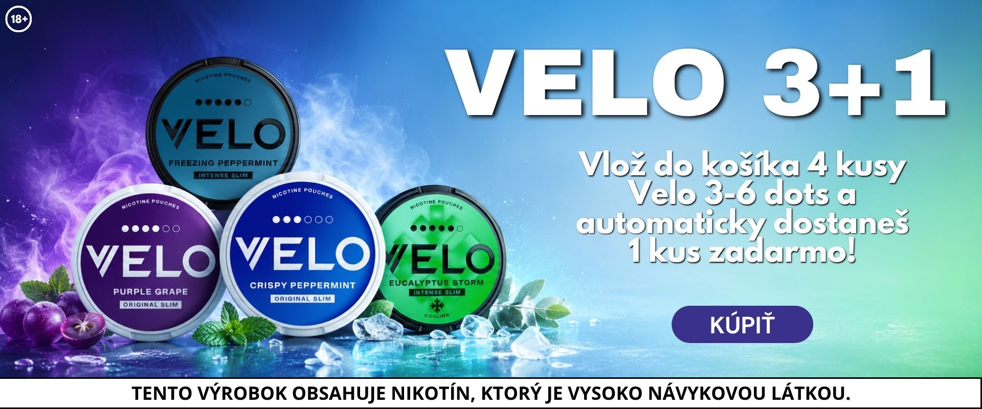 Akcia VELO 3+1 desktop