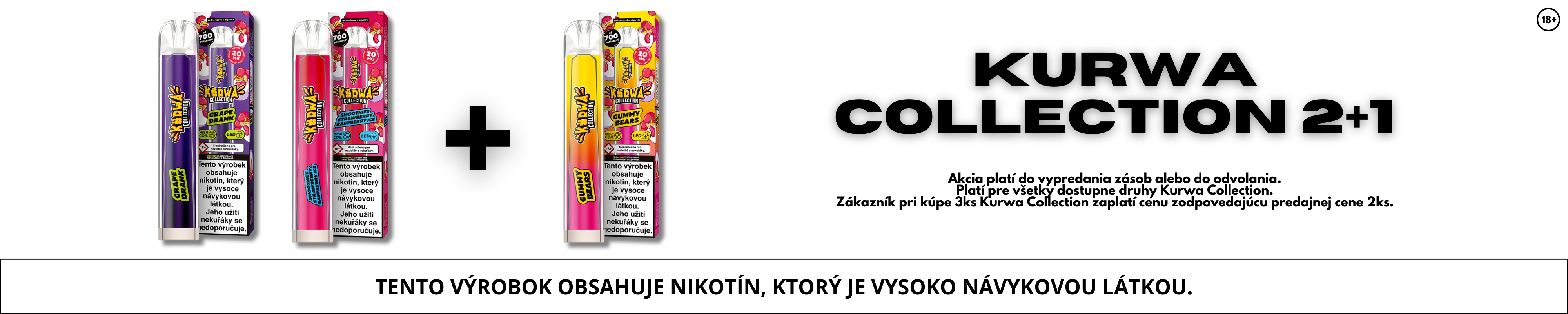 Akcia Kurwa Collection 2+1 desktop