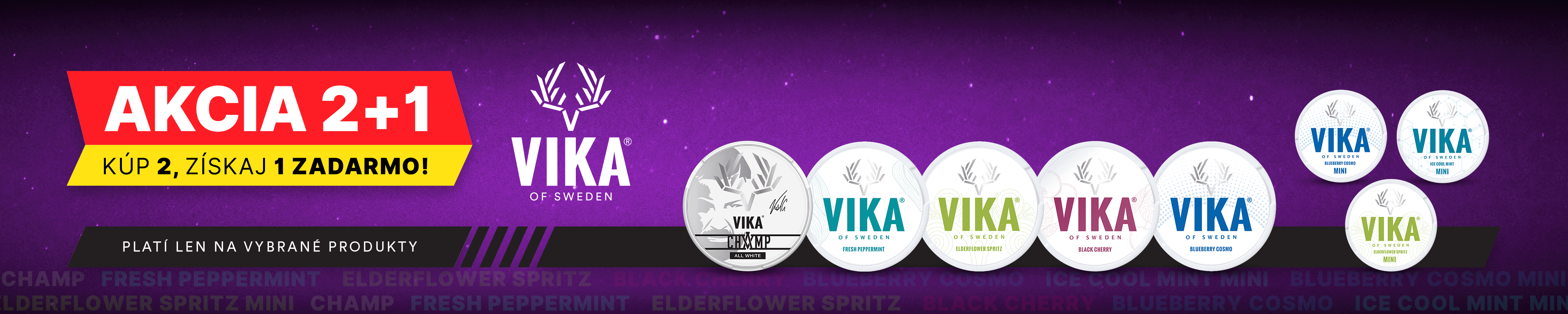 Akcia Vika 2+1