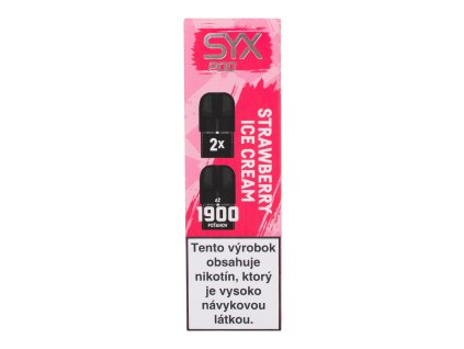 Syx Pod Strawberry Ice Cream
