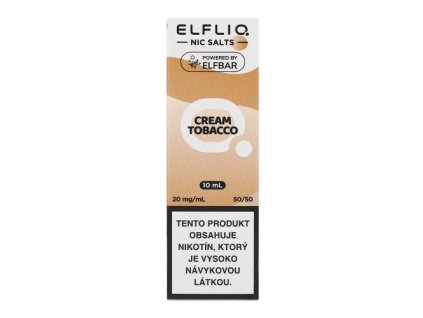 Elfliq Cream Tobacco