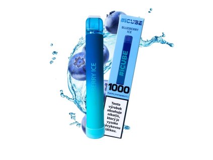 elektronicka cigareta icube 1000 blueberry ice 20mg