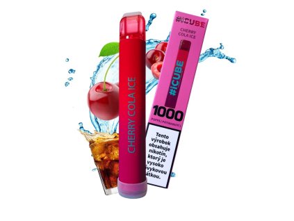 elektronicka cigareta icube 1000 cherry cola ice 20mg