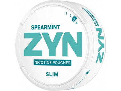 Zyn spearmint nikotinové sáčky nicopods nordiction