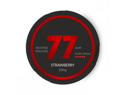 77 strawberry nikotinove sacky nicopods