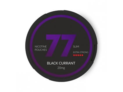 77 black currant nikotinove sacky nicopods