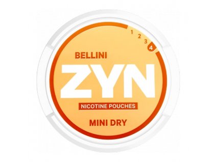ZYN Mini Dry Bellini nikotinove sacky nicopods