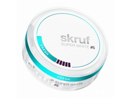 skruf super white slim fresh 5 nikotinove sacky nicopods