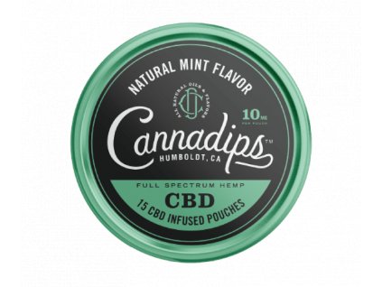 cannadips cbd sacky natural mint nordiction