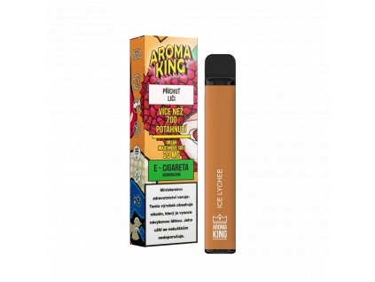 Aroma King jednorazova e cigareta lychee cosmic 700 potahnuti min