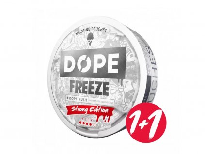 Dope freeze strong edition nikotinove sacky 1+1 akce min