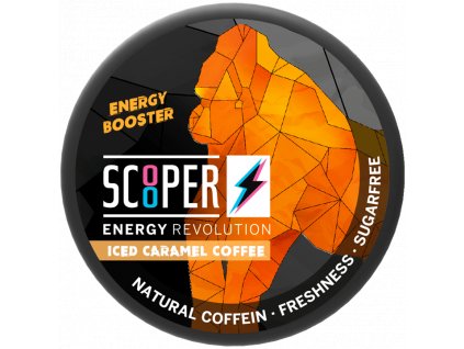 energy sacky Scooper Iced Caramel Coffe