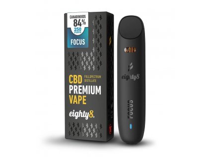 CBD Vape Focus Eighty8 min