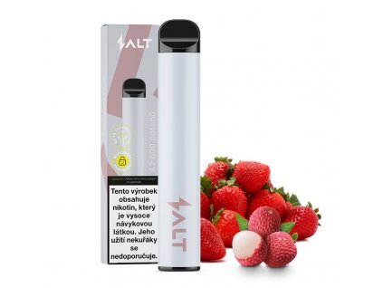 salt 600 jednorazova e cigareta strawberry lychee