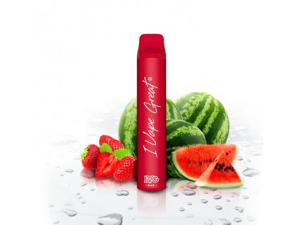 IVG Bar plus strawberry watermelon jednorazova e cigareta min