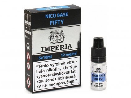 nikotinovy booster imperia 5x10ml 12 mg:ml