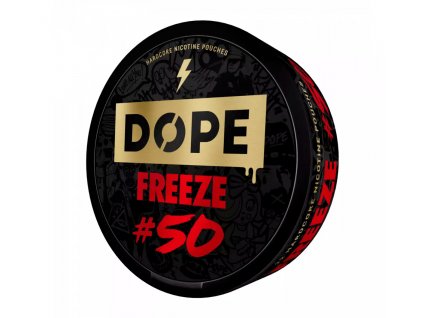 dope freeze 50 nikotinove sacky