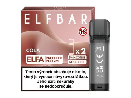 elf bar elfa pod 2ml cola min