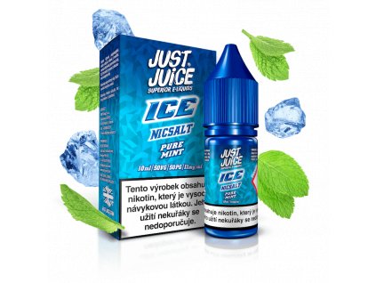 just juice ice pure mint e liquid salt 11mg