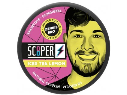 scooper ice tea lemon energy sacky