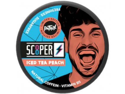 scooper ice tea peach energy sacky