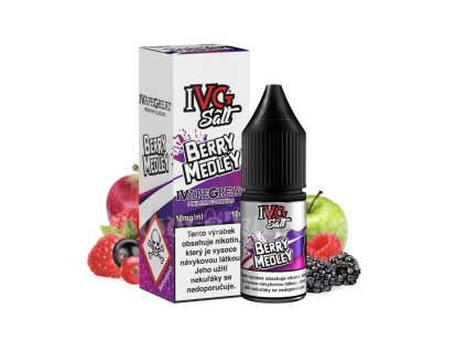 e liquid ivg salt berry medley 10 a 20mg min