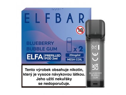 Elf Bar ELFA Pod Blueberry Bubble gum min