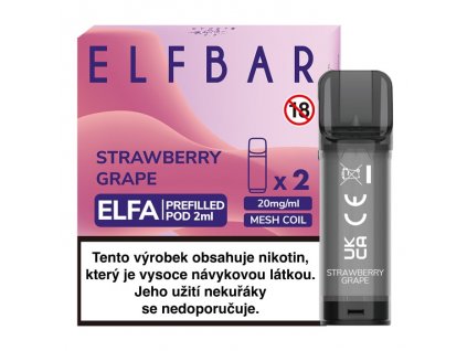 Elf Bar ELFA Pod Strawberry Grape min
