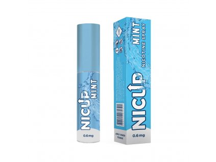 nicup nikotinovy spray mint min