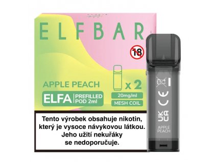 elf bar elfa apple peach min