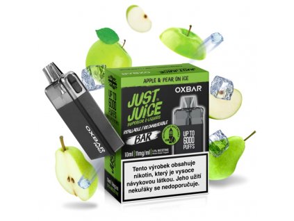 Oxbar + Just Juice Apple Pear on Ice 11mg min