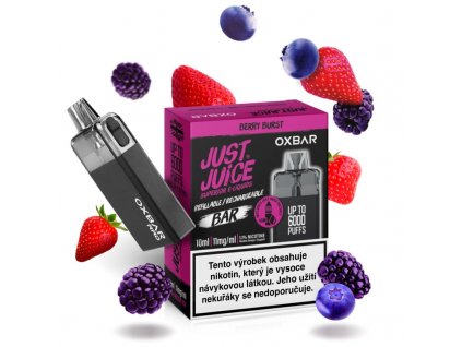 Oxbar + Just Juice Berry Burst 11mg min