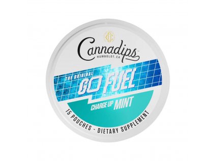 Cannadips go fuel mint energy cbd sacky