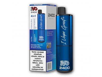 IVG 2400 Multi Flavor Blue edition jednorazova ecigareta min